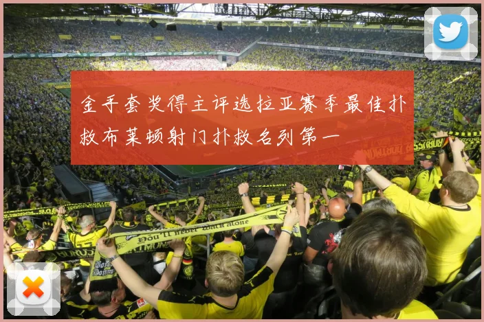 金手套奖得主评选拉亚赛季最佳扑救布莱顿射门扑救名列第一